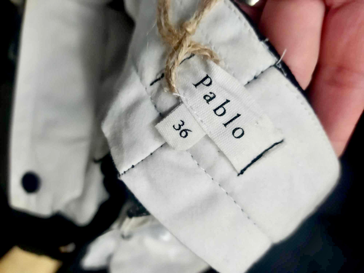 Pantalon coupe classique noir PABLO