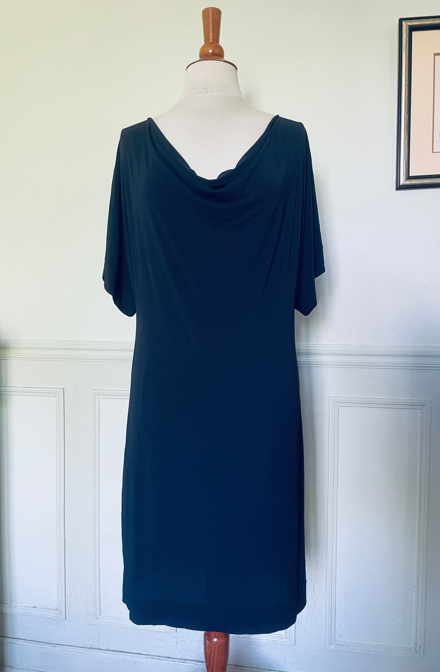 Robe longue bleu marine AGNÈS B.
