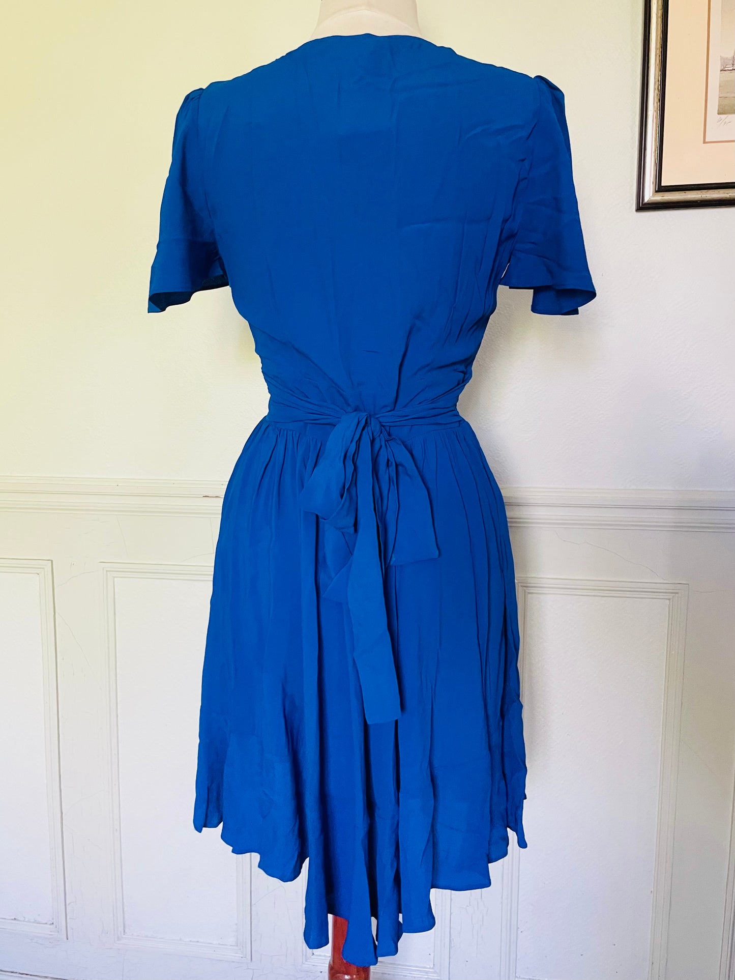 Robe légère bleu pétant TWINSET