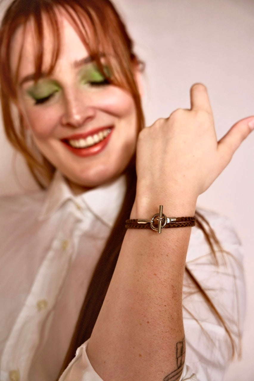 Bracelet tressé HERMÈS