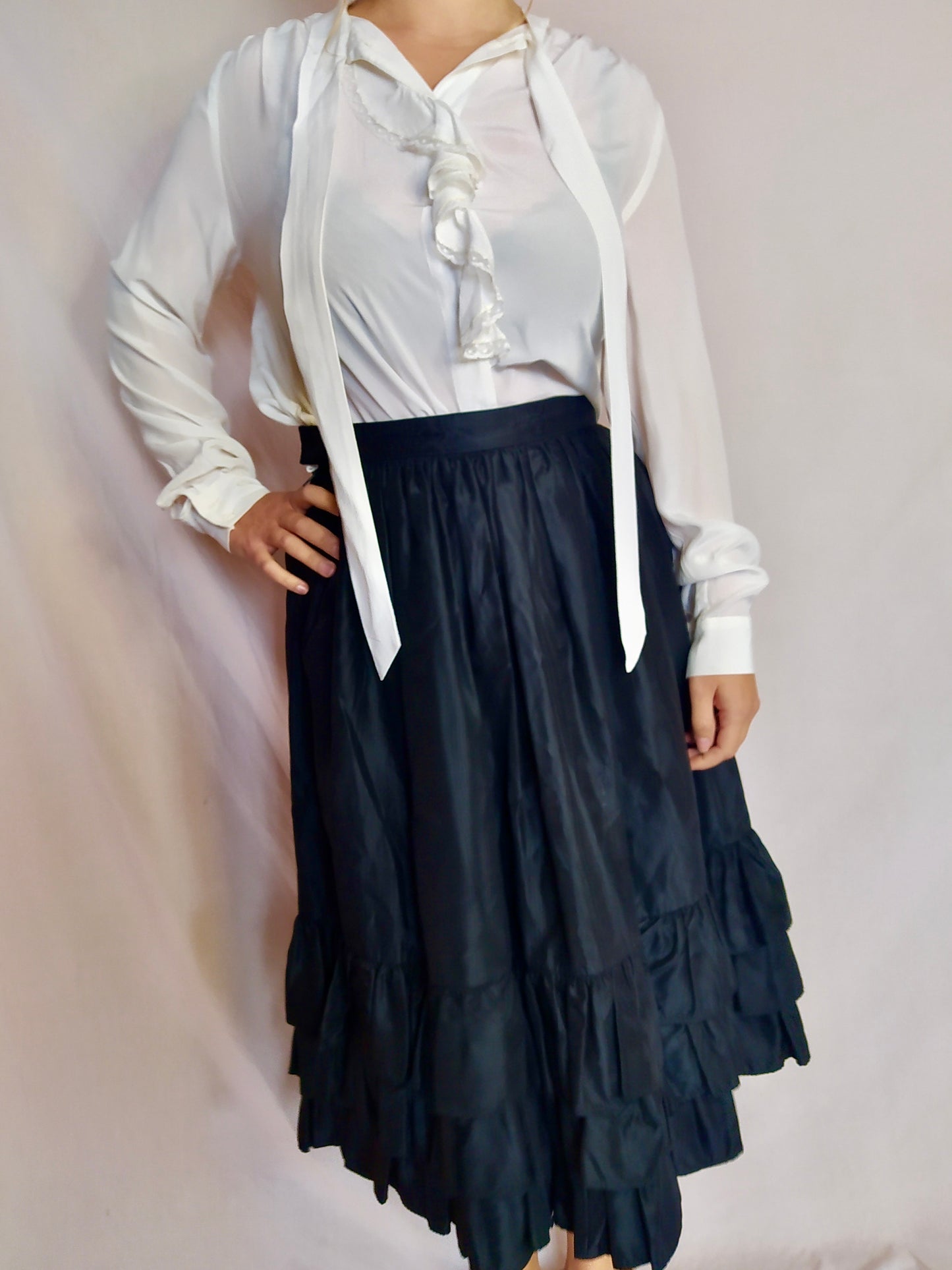 Chemise blanche dentelle 100% soie PABLO