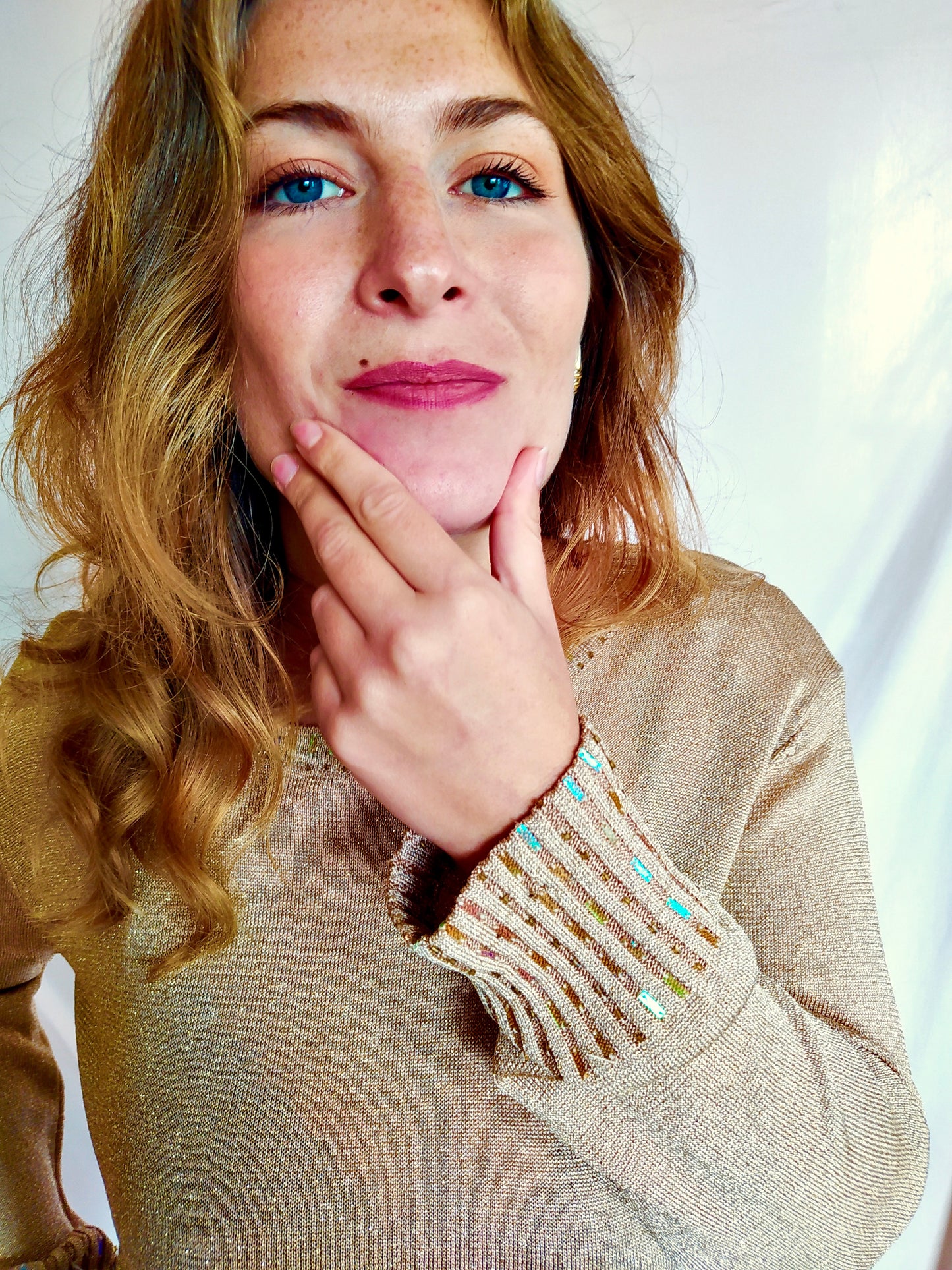 Top doré manches longues DAMART