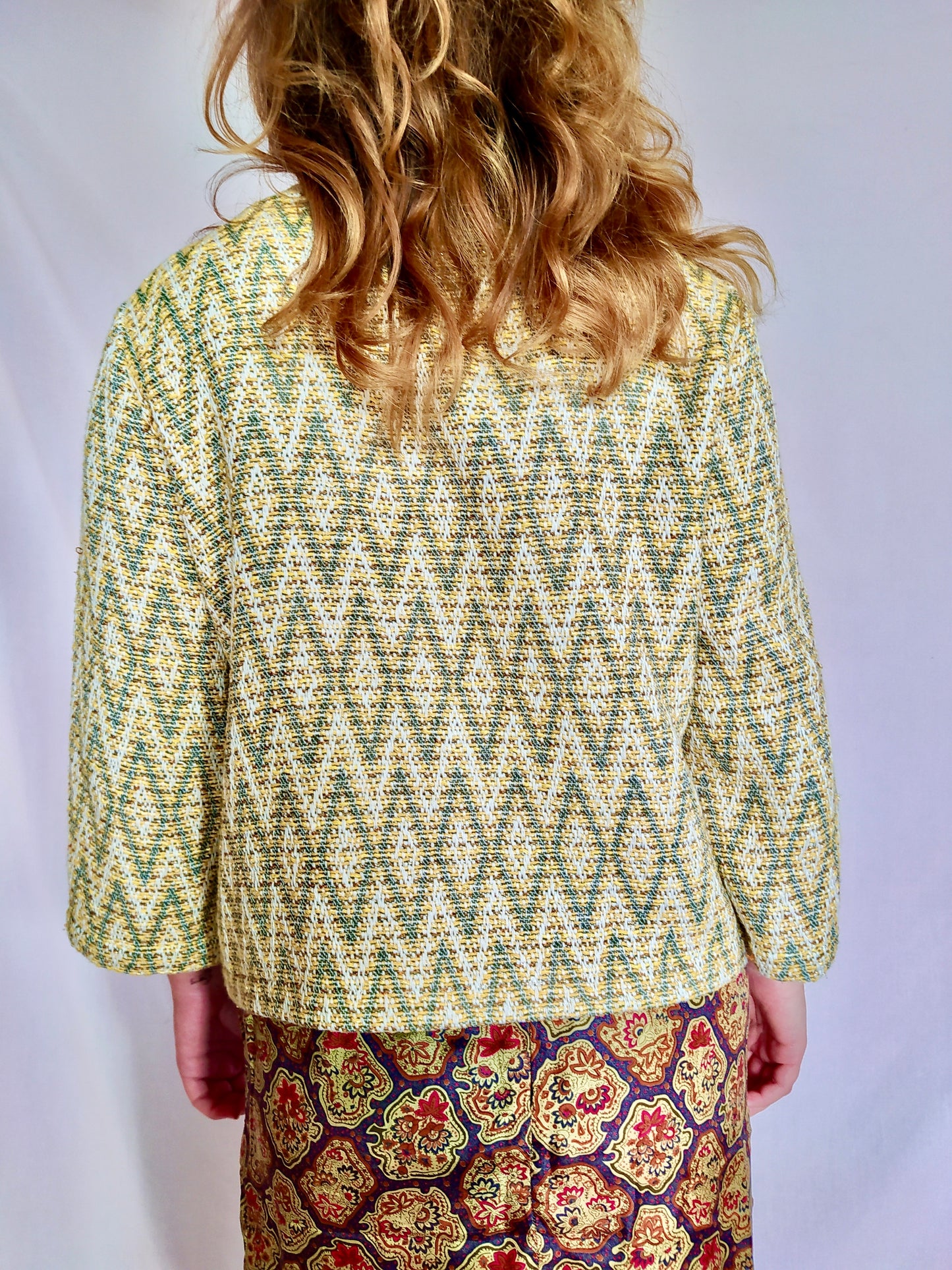 Veste/Gilet jaune LA FÉE MARABOUTÉE