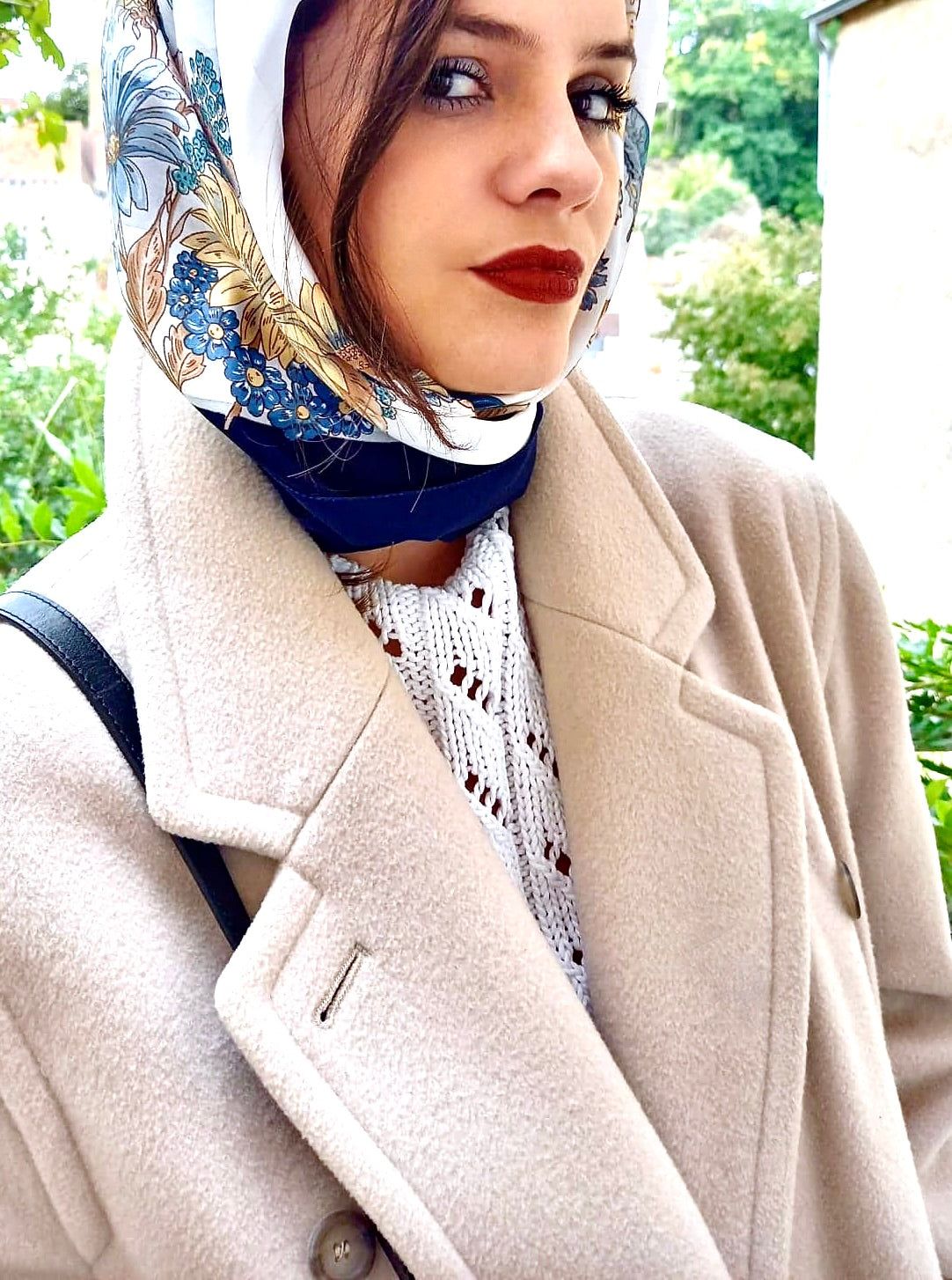 Manteau laine et cachemire