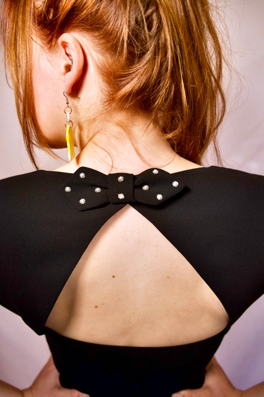 Robe noire dos nu CLAUDIE PIERLOT