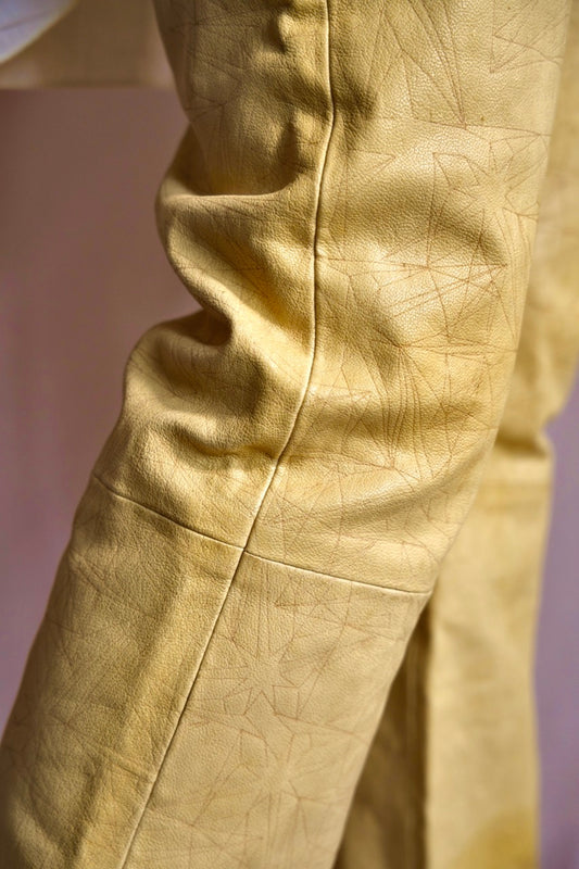 Pantalon 60's RARE étoile 100% cuir