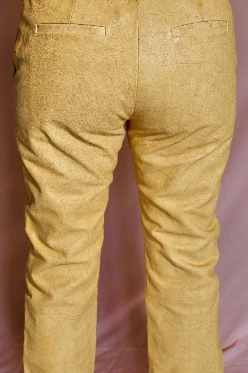 Pantalon étoile 100% cuir