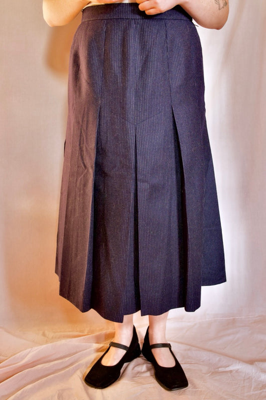 Jupe longue plissée HERMÈS