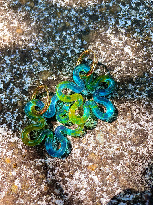 Les boucles d’oreilles PISCINE 🐠