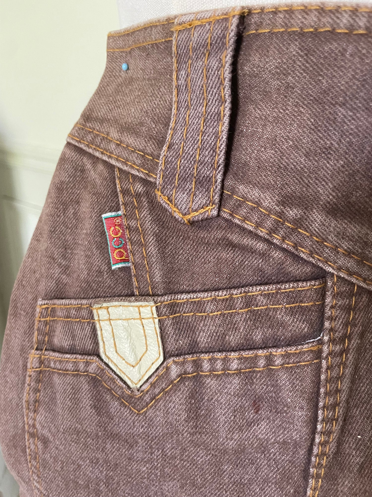 Jupe-jean-taillehaute-annees90-vintage