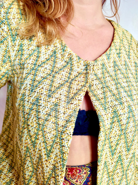 Veste/Gilet jaune LA FÉE MARABOUTÉE