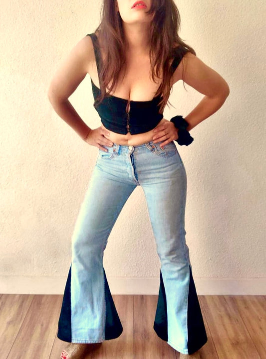 Jean Levi's pattes d'éléphant revisité 60's