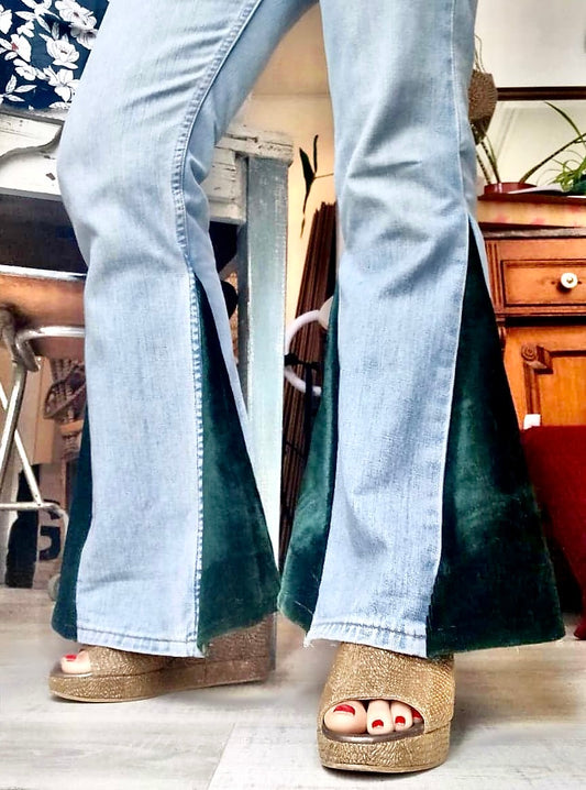 Jean Levi's pattes d'éléphant revisité 60's