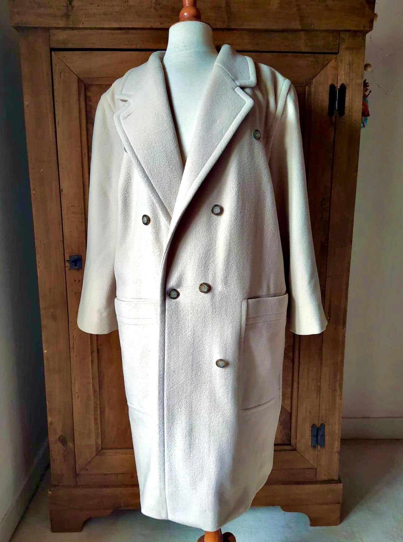 Manteau laine et cachemire