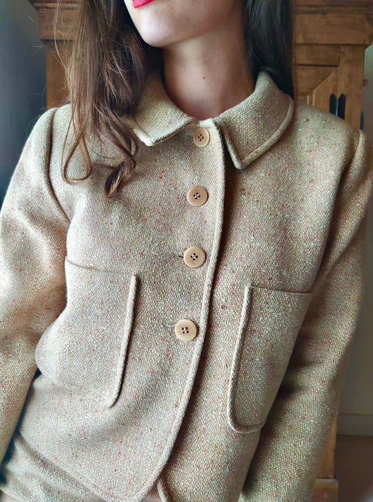 Tailleur beige RONALD FERA